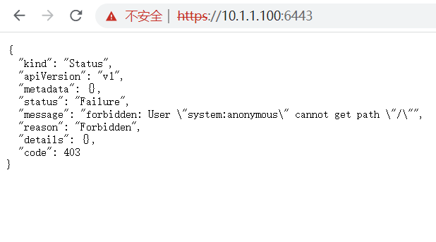 鉴权失败